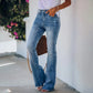 Tamara - Uitlopende Denim Jeans