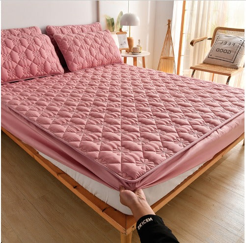 Flowe DreamSet: Luxe Elastische Matras & Ademend Dekbed Combo met 2 Kussenslopen
