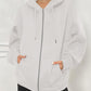 Comfort Chic: Dames Fleece Hoodie - Ruimvallend, Trendy & Warm