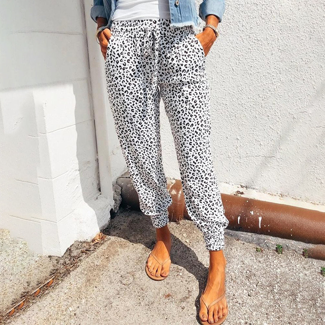 Willeke - Broek Met Luipaardprint
