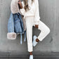 Chic Comfort Tracksuit: Ideaal voor Thuis & Buiten - Lente Must-Have!