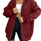 Comfort Chic: Dames Fleece Hoodie - Ruimvallend, Trendy & Warm