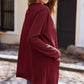 Stijlvolle Dames Wafelgebreide Cardigan met Zakken - Licht & Comfortabel