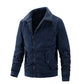 ComfyChic Heren Pluche Reversjas: Moeiteloze Stijl & Luxe Comfort