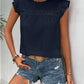 Evie - Groene Elegante Splicing Blouse