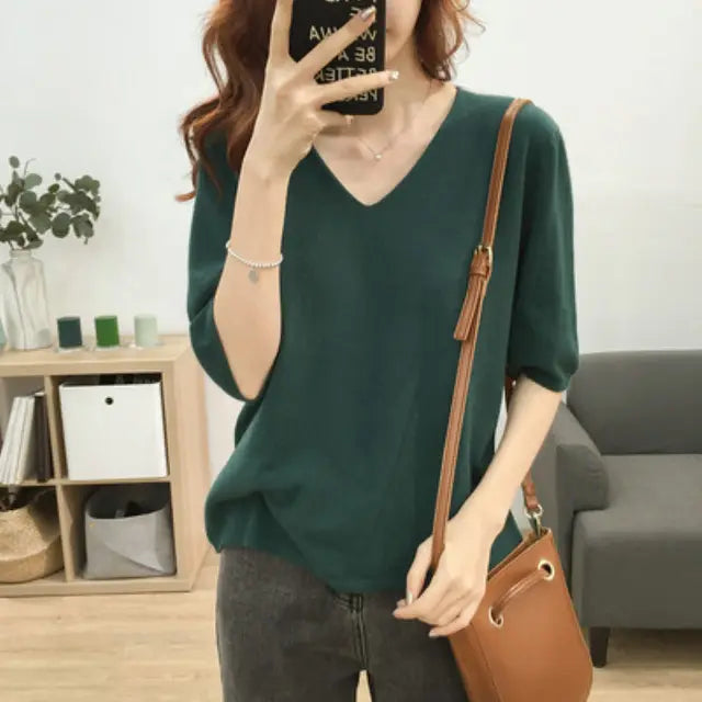 Abrikoos Dames Shirt - Mila