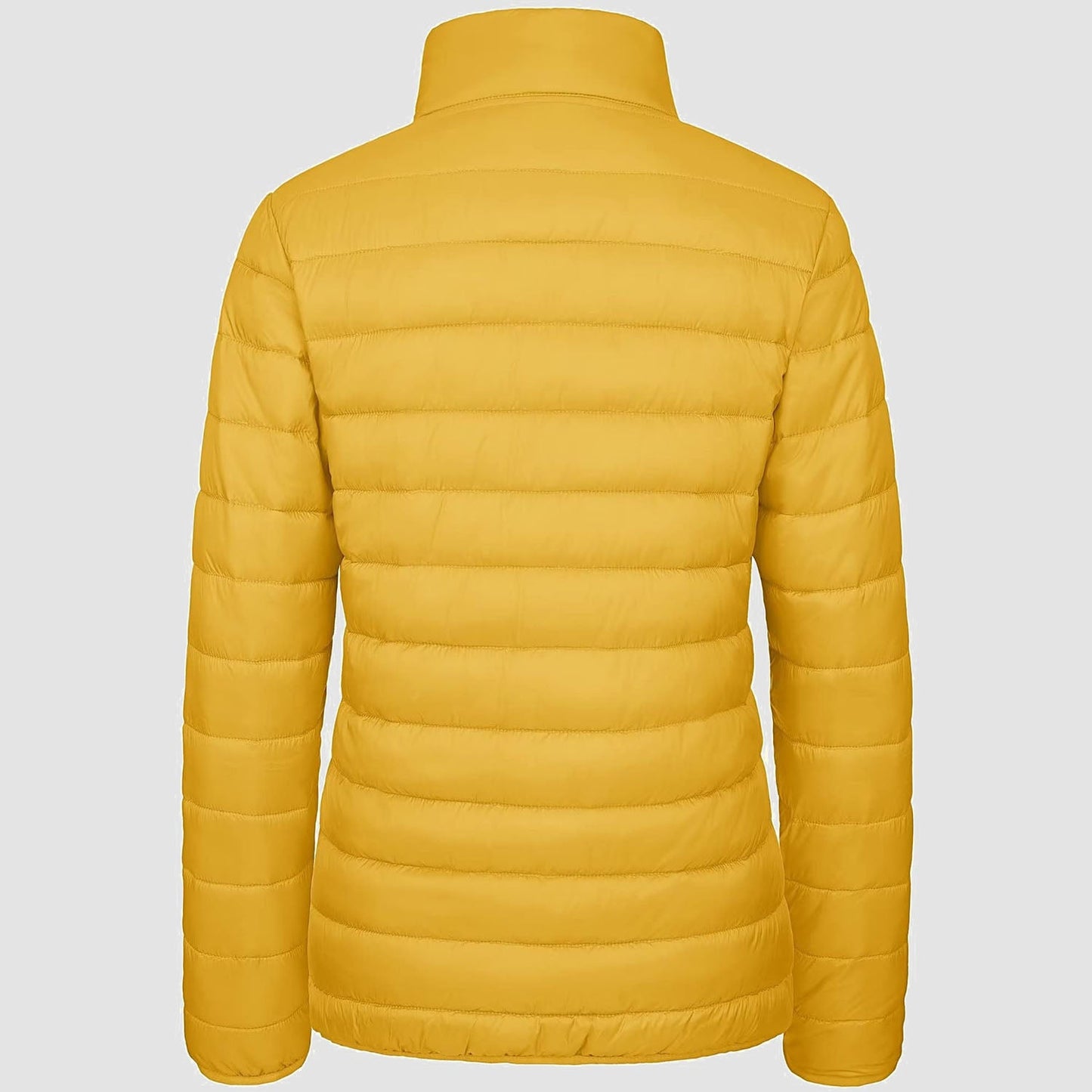 ChicQuilt: Elegante Dames Lichtgewicht Puffer - Gezellige, Ritssluiting Winter Elegantie