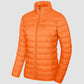 ChicQuilt: Elegante Dames Lichtgewicht Puffer - Gezellige, Ritssluiting Winter Elegantie