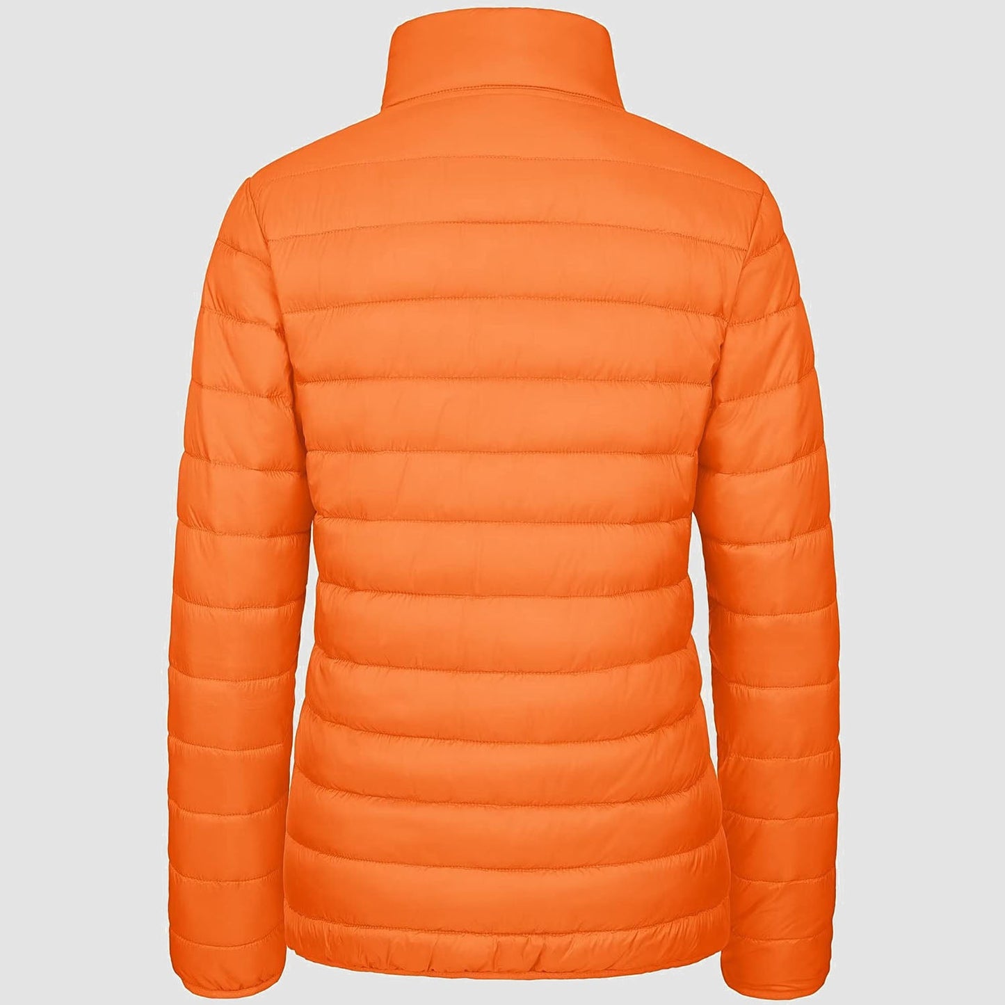 ChicQuilt: Elegante Dames Lichtgewicht Puffer - Gezellige, Ritssluiting Winter Elegantie
