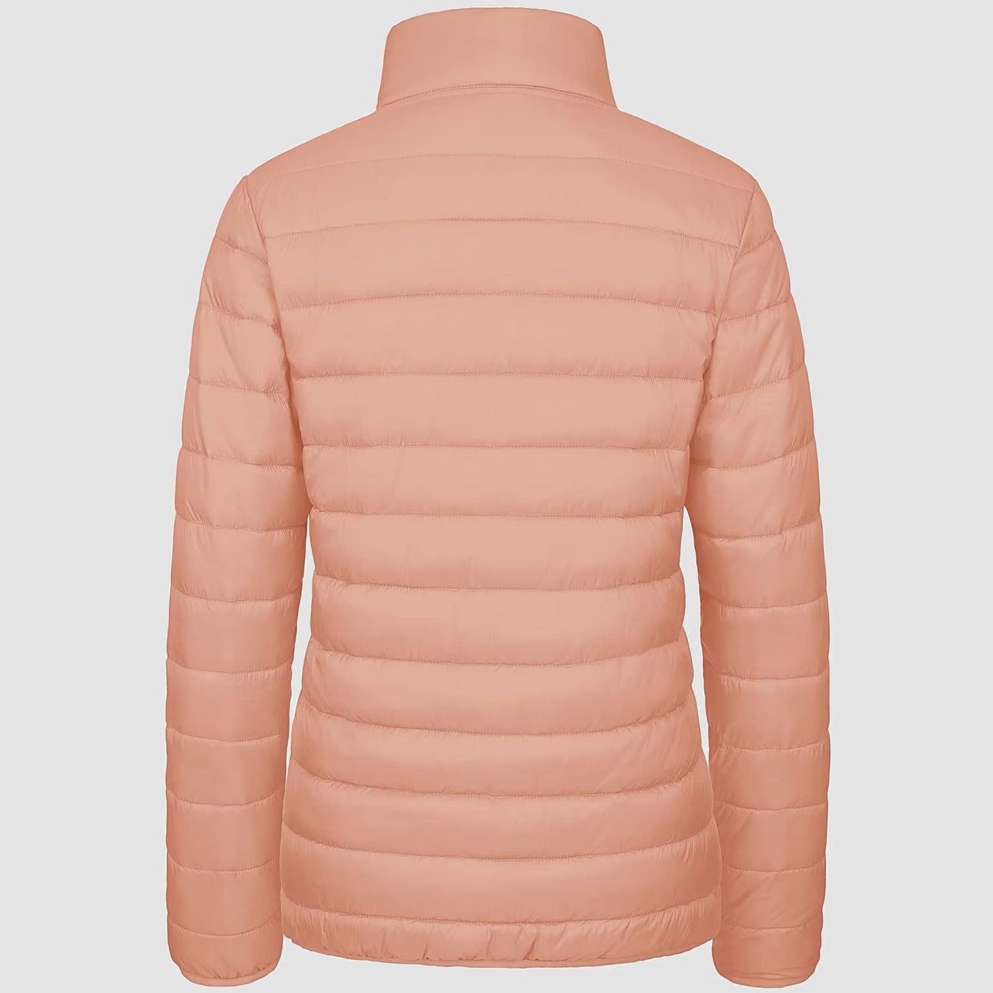 ChicQuilt: Elegante Dames Lichtgewicht Puffer - Gezellige, Ritssluiting Winter Elegantie