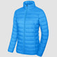 ChicQuilt: Elegante Dames Lichtgewicht Puffer - Gezellige, Ritssluiting Winter Elegantie