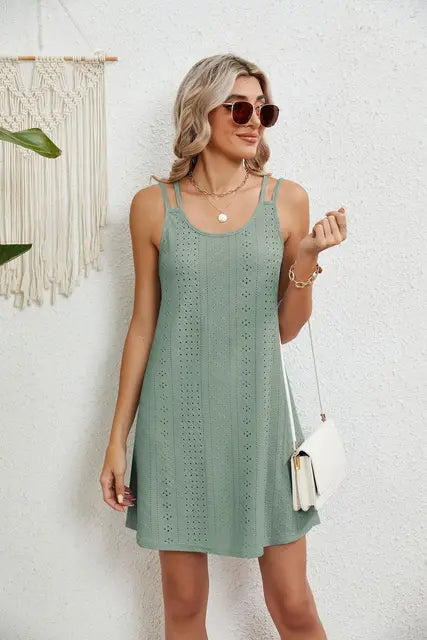 Stefany - Witte Vintage Kant Mini Jurk