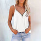 Melinda - Zwarte Zomerse Mouwloze Top