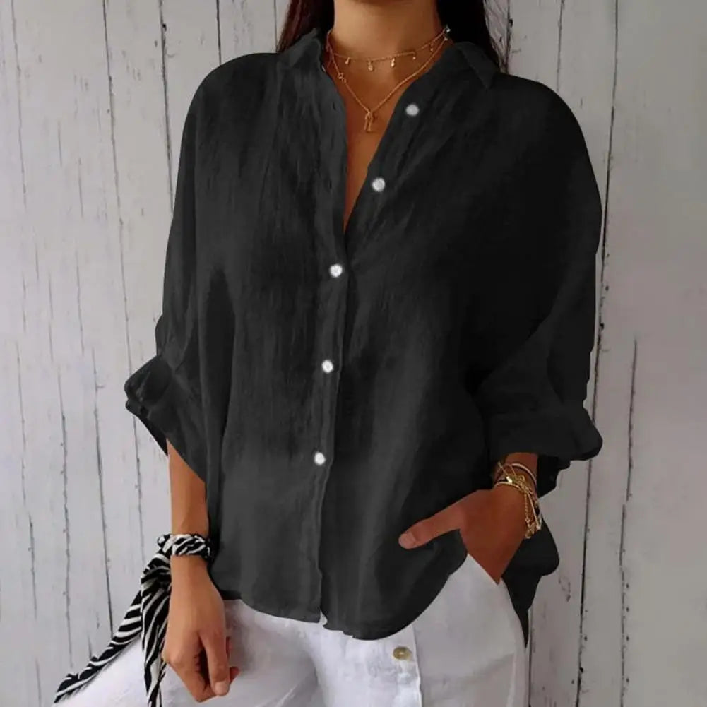 Witte Casual Vintage Blouse - Luna
