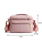 Roze Nylon Crossbody Tas - Roxana