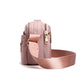 Roze Nylon Crossbody Tas - Roxana