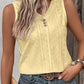 Colleen - Paarse Losse Tuniek Tanktop