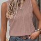 Colleen - Paarse Losse Tuniek Tanktop