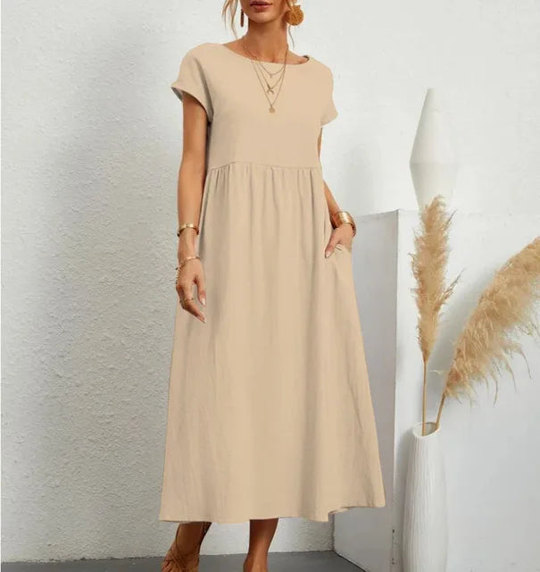 Zwart Vintage Jurk - Sophie