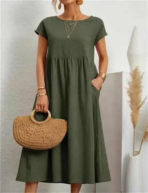 Zwart Vintage Jurk - Sophie