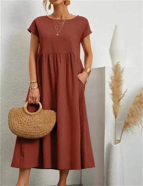 Zwart Vintage Jurk - Sophie