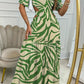 Judy - Elegante Oranje Off-Shoulder Jurk