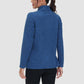 CozyChic Rits-Fleece: Warme Damesjas met Zakken
