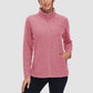 CozyChic Rits-Fleece: Warme Damesjas met Zakken