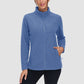 CozyChic Rits-Fleece: Warme Damesjas met Zakken