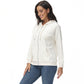CozyChic: Dames Velours Fleece Hoodie - Warm, Stijlvol & Handig met Zakken!