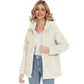 CozyChic Dames Hooded Sherpa Jas: Rits, Zakken - Winterse Warmte