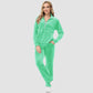 Luxe Warmte: Dames Velours Half-Rits Fleece Trui – Knusse Elegantie