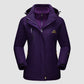 3-in-1 Elegantie: Ultieme Dames Winterjas – Warm, Waterdicht & Windbestendig