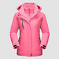 3-in-1 Elegantie: Ultieme Dames Winterjas – Warm, Waterdicht & Windbestendig