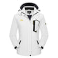 CozyChic 4-Zakken Winterparka: Waterbestendige Skijas voor Dames met Warme Fleece