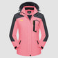 CozyChic 4-Zakken Winterparka: Waterbestendige Skijas voor Dames met Warme Fleece