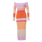 Liesanne - Gebreide Maxi Jurk