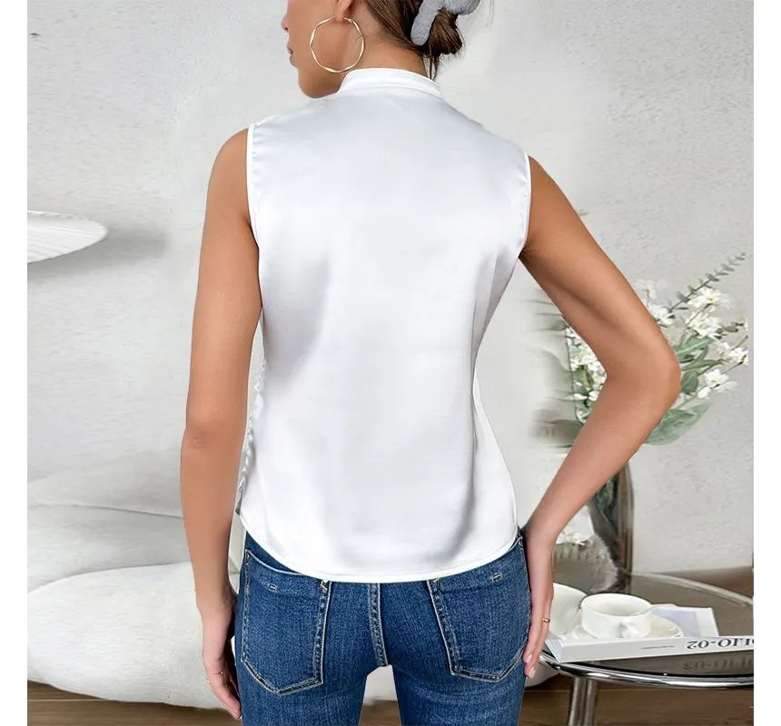 Veerle - Elegante Mouwloze Monochrome