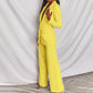 Chique Gele Blazer & Broek Set - Elana