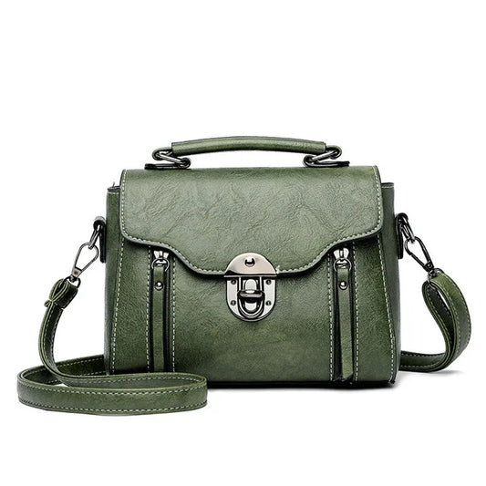 Groene PU Lederen Crossbody - Sharlene