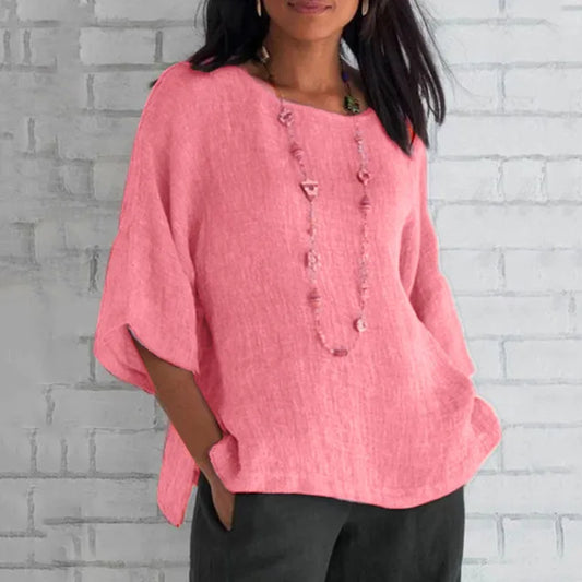 Blauw Casual T-shirt - Esmee