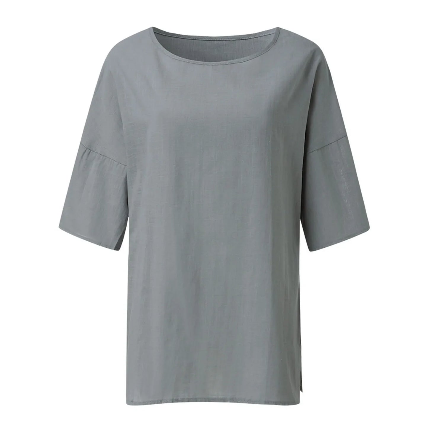 Blauw Casual T-shirt - Esmee