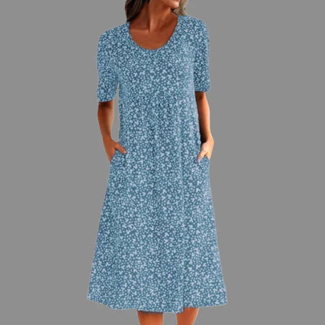 Zwart Elegant Jurk - Nora