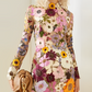 Fien - Elegante Bloemdecoratie Jurk