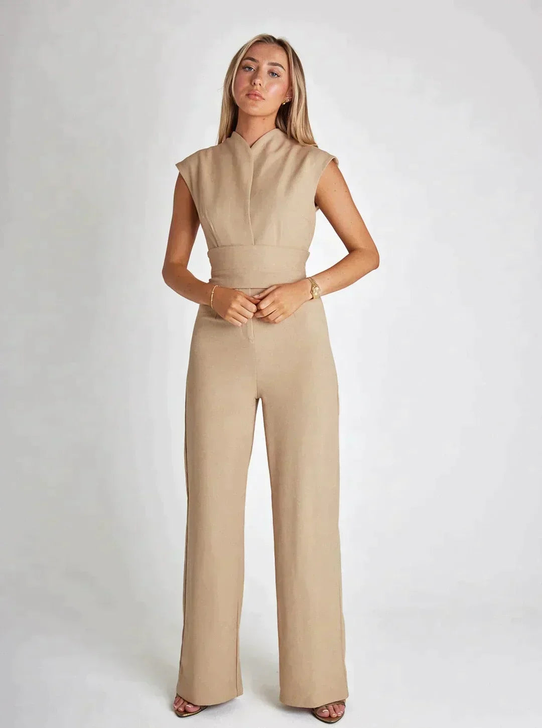 Quirina - Chique Wide-Leg Jumpsuit