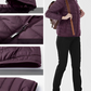 SleekEase Kap Puffer: Ultralicht, Gewatteerde Elegantie voor Actieve Vrouwen