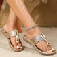 Gouden Orthopedische Flip Flops - Zara