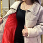 LuxeMaxi: Elegante Lange Dames Maxi Jas van Echt Lamsbont - Waterdicht & Stijlvol!