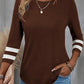 Zwart Casual Crew Neck T-Shirt - Emma