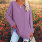 Chique Comfort Trui: Ademende Katoen-Poly Mix
